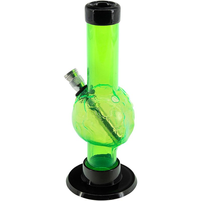 JM Enterprises Mini Skull Acrylic Bong - 6" Tall - Multiple Colors JM Enterprises