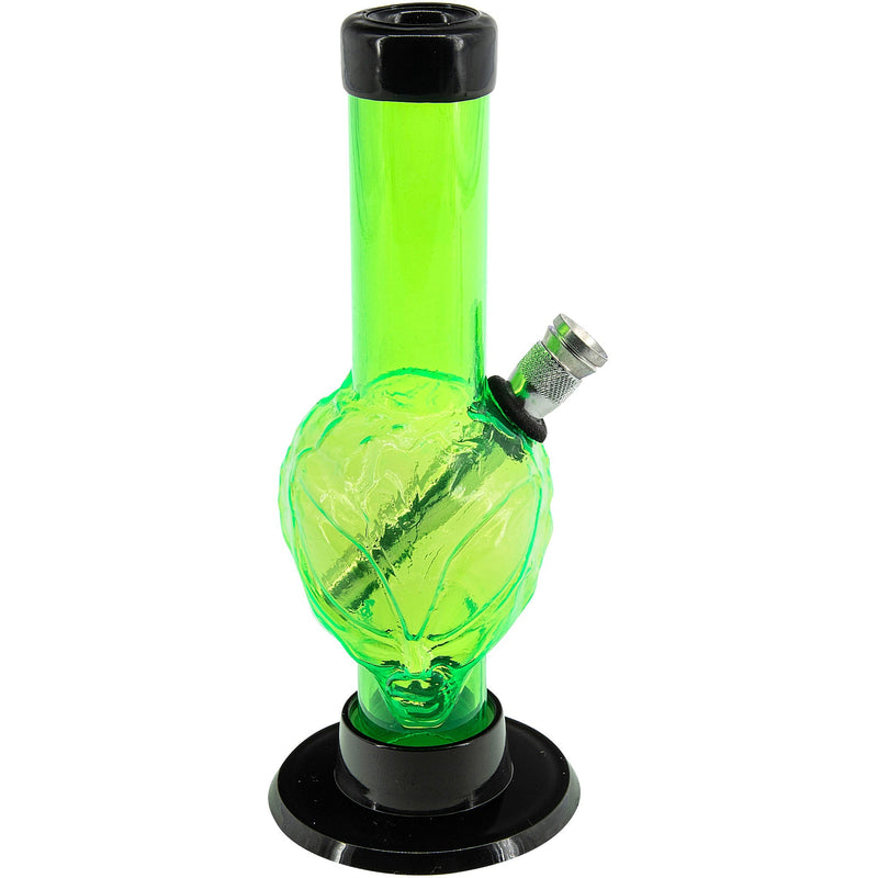 JM Enterprises Mini Skull Acrylic Bong - 6" Tall - Multiple Colors JM Enterprises