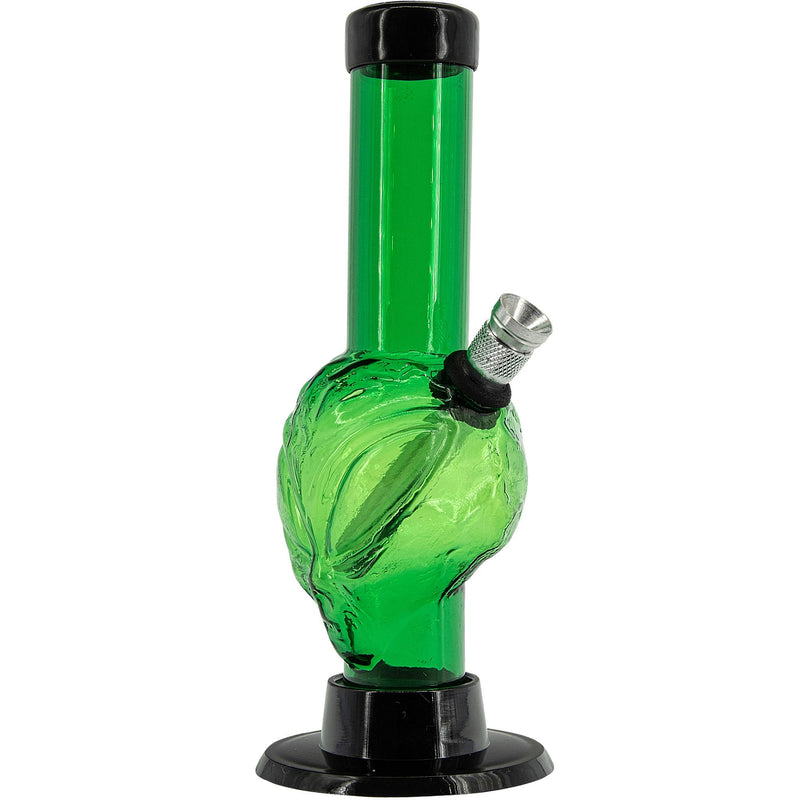 JM Enterprises Mini Skull Acrylic Bong - 6" Tall - Multiple Colors JM Enterprises