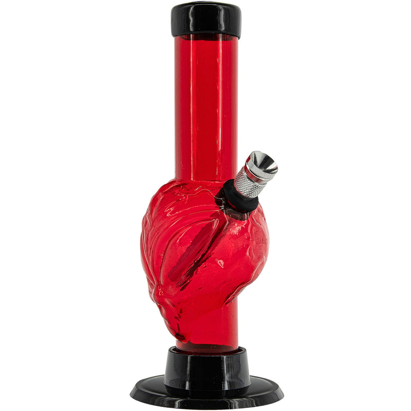 JM Enterprises Mini Skull Acrylic Bong - 6" Tall - Multiple Colors JM Enterprises