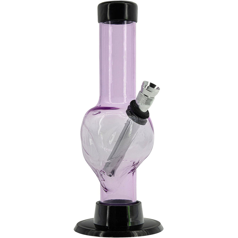 JM Enterprises Mini Skull Acrylic Bong - 6" Tall - Multiple Colors JM Enterprises