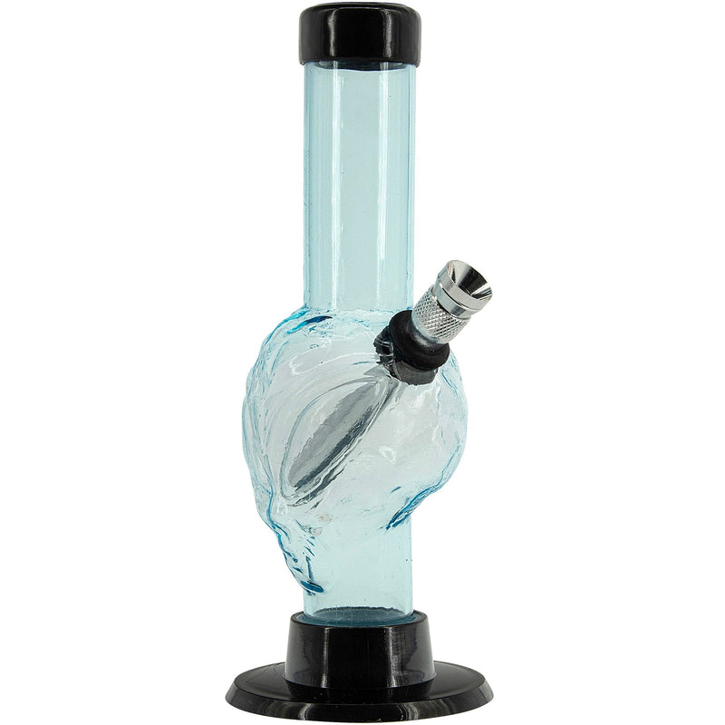 JM Enterprises Mini Skull Acrylic Bong - 6" Tall - Multiple Colors JM Enterprises