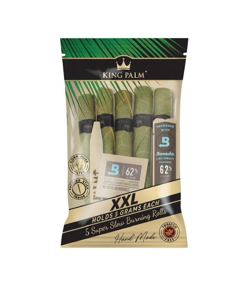 KING PALM HAND ROLLED LEAF - 5PK CannaDrop-Windship