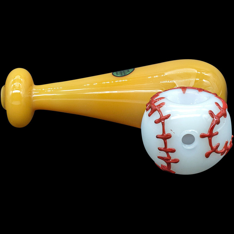 LA Pipes  420 Stretch Bat & Baseball Glass Pipe LA Pipes