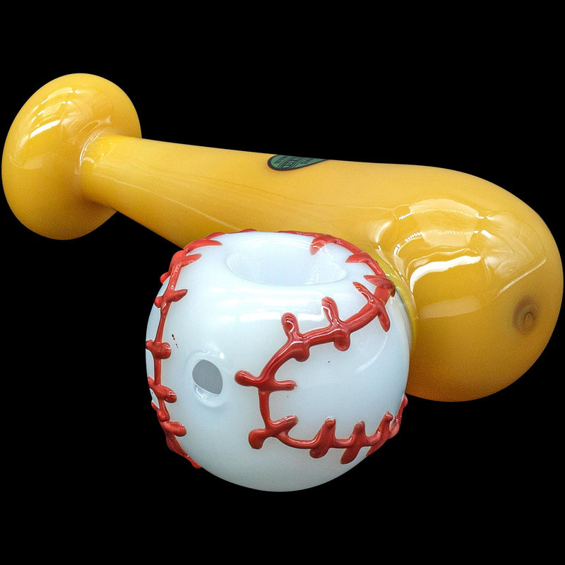 LA Pipes  420 Stretch Bat & Baseball Glass Pipe LA Pipes