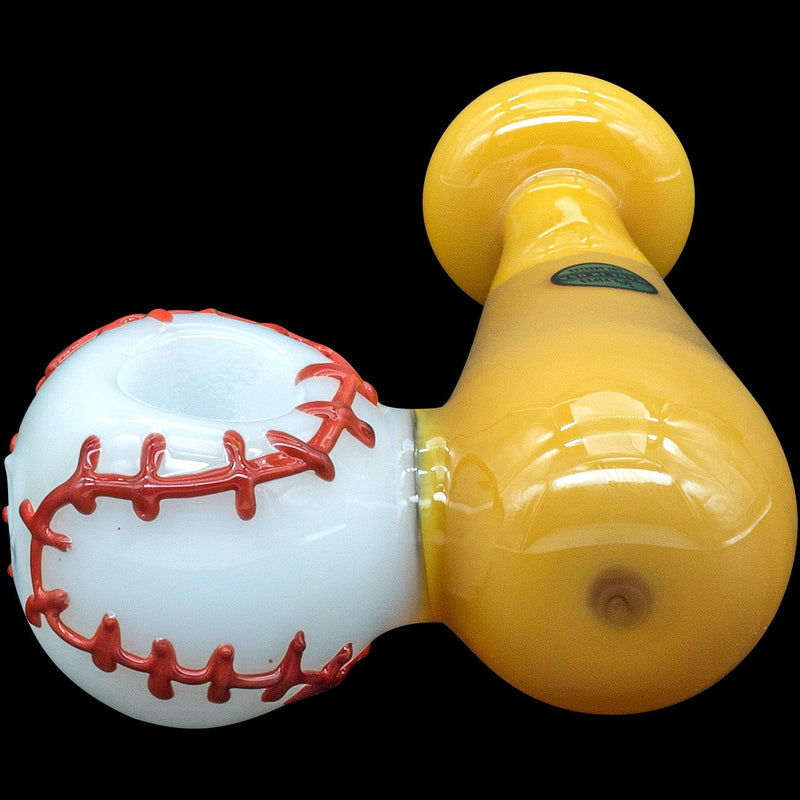 LA Pipes  420 Stretch Bat & Baseball Glass Pipe LA Pipes