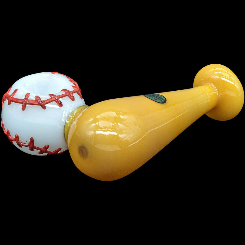 LA Pipes  420 Stretch Bat & Baseball Glass Pipe LA Pipes