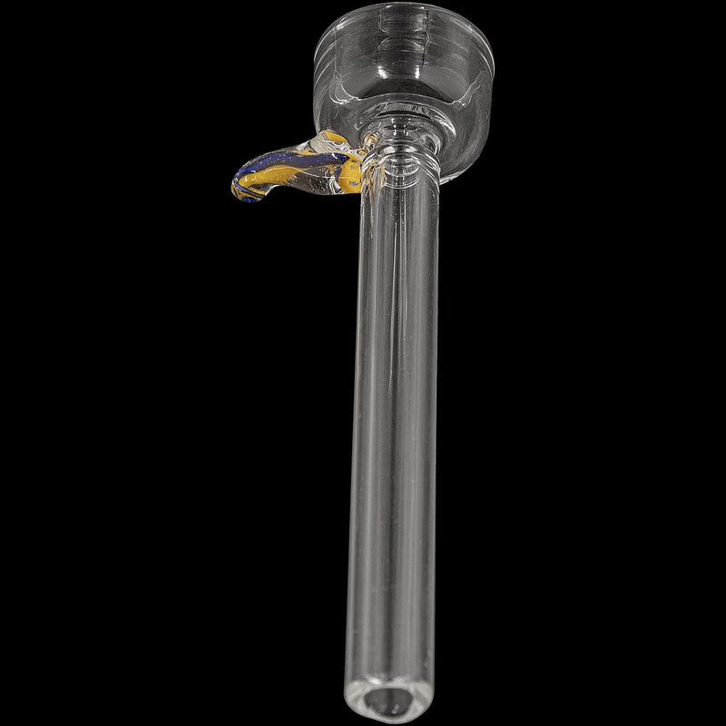 LA Pipes  9mm Clear Slide Bowl w/ Color Handle for Pull-Stem Bongs LA Pipes