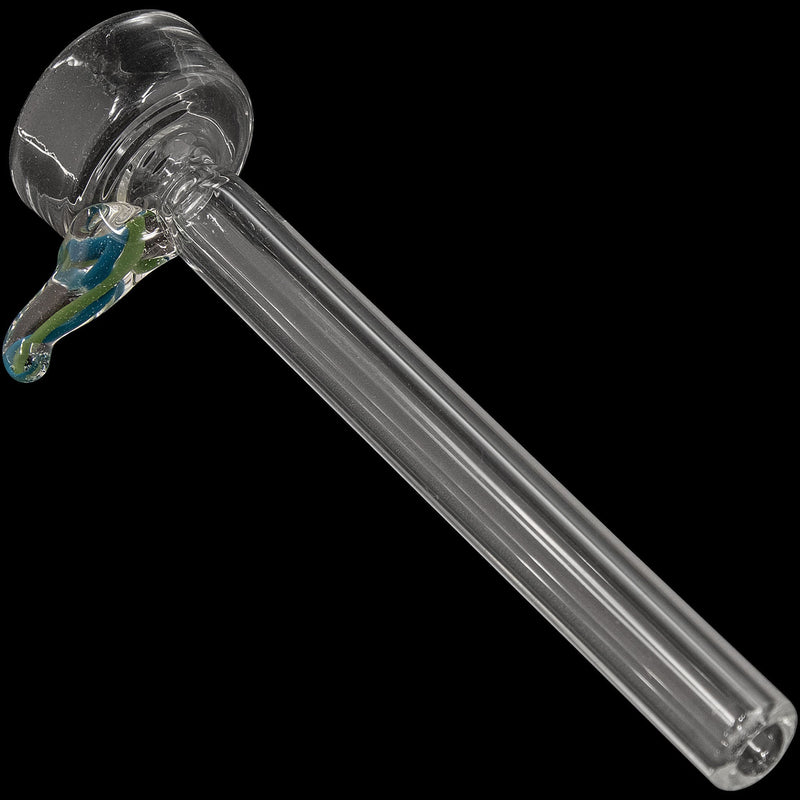 LA Pipes  9mm Clear Slide Bowl w/ Color Handle for Pull-Stem Bongs LA Pipes