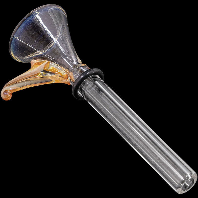 LA Pipes  9mm Funnel Slide Bowl with Handle for Pull-Stem Bongs LA Pipes