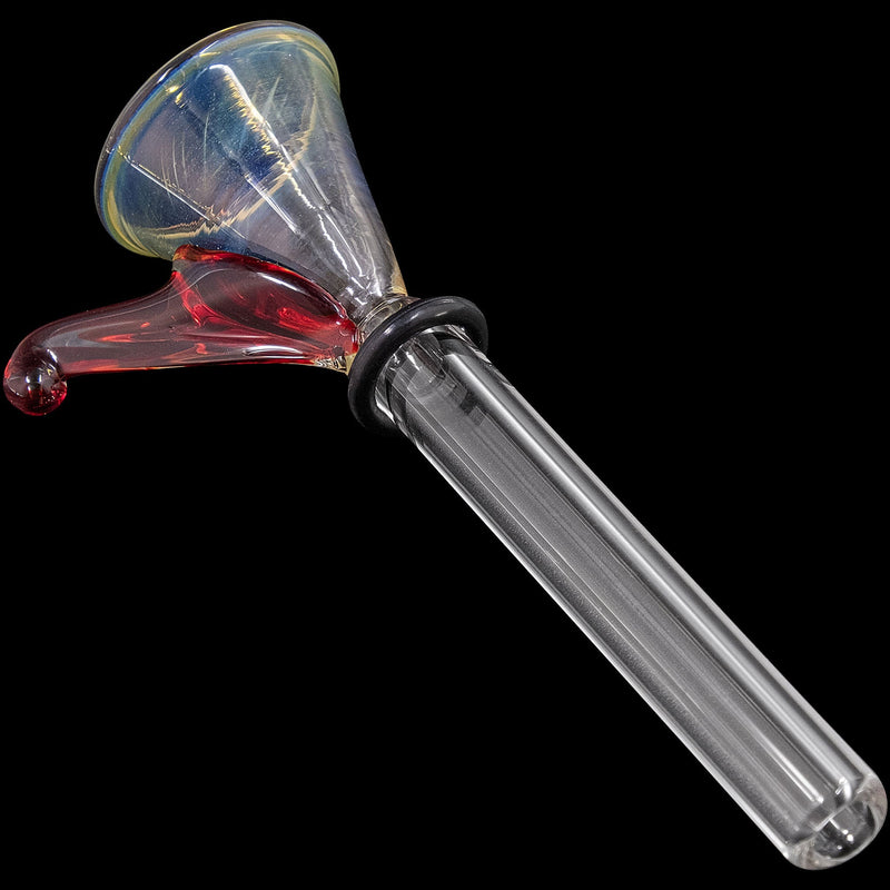 LA Pipes  9mm Funnel Slide Bowl with Handle for Pull-Stem Bongs LA Pipes