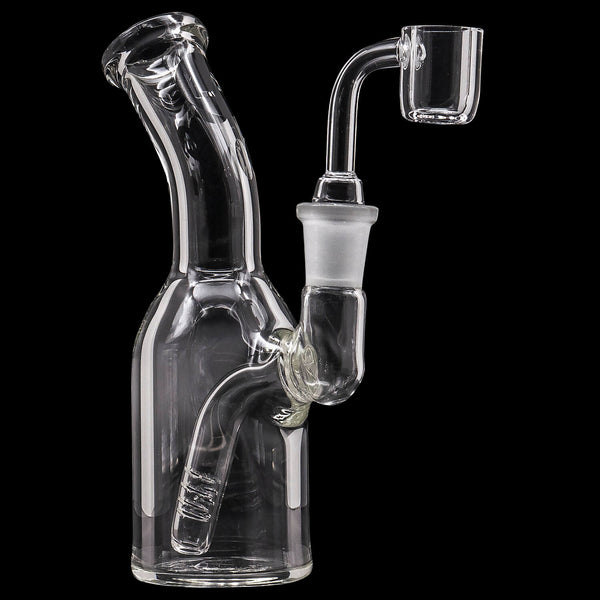 LA Pipes  Bottle Rocket Compact Bent Neck Dab Rig LA Pipes