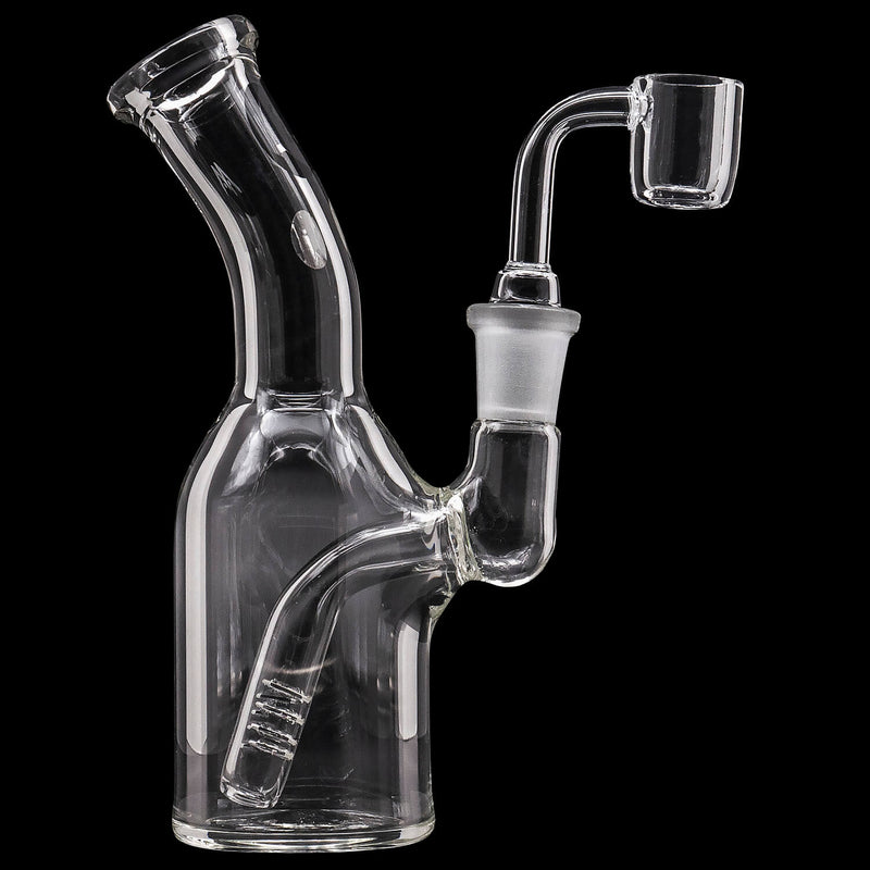 LA Pipes  Bottle Rocket Compact Bent Neck Dab Rig LA Pipes