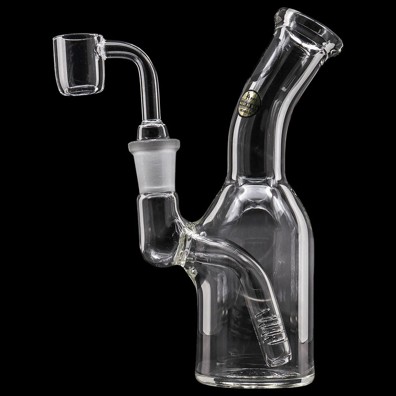 LA Pipes  Bottle Rocket Compact Bent Neck Dab Rig LA Pipes