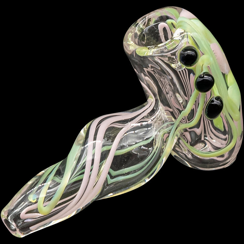 LA Pipes  Bubble Gum Twist Hammer Pipe LA Pipes