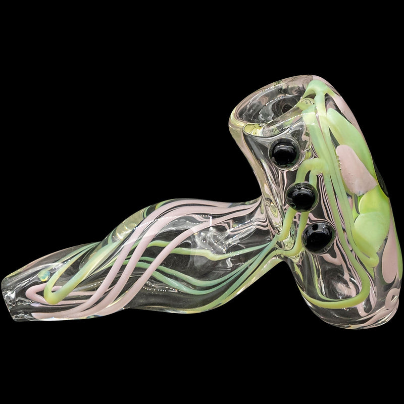 LA Pipes  Bubble Gum Twist Hammer Pipe LA Pipes