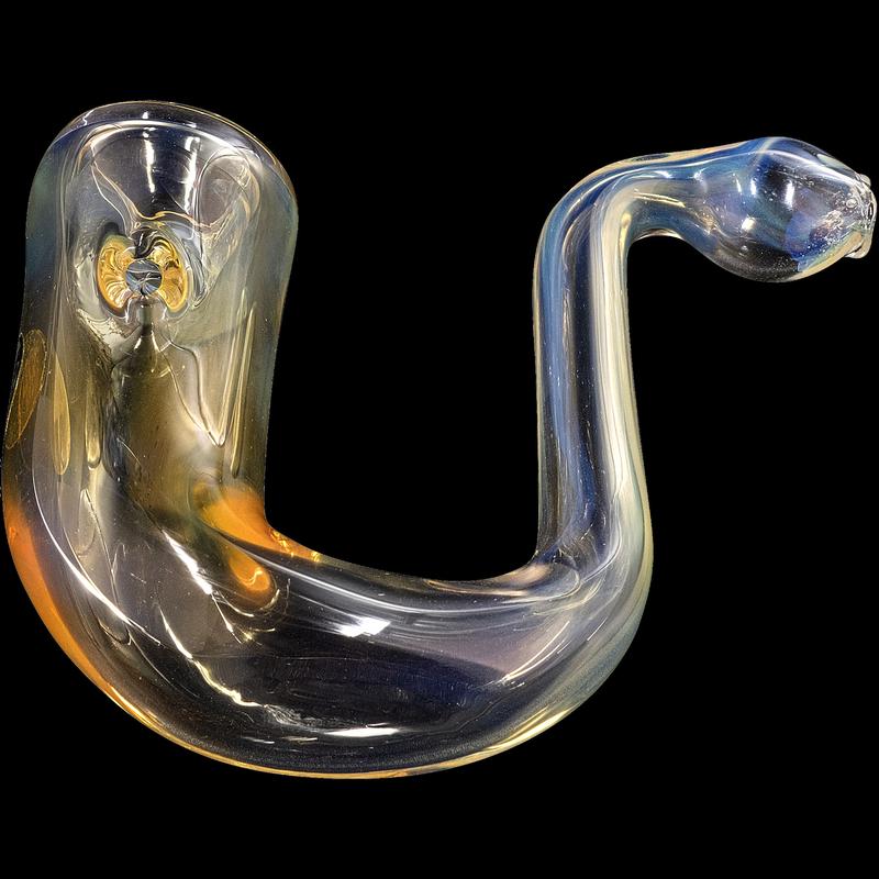 LA Pipes  Calabash Fumed Glass Sherlock LA Pipes