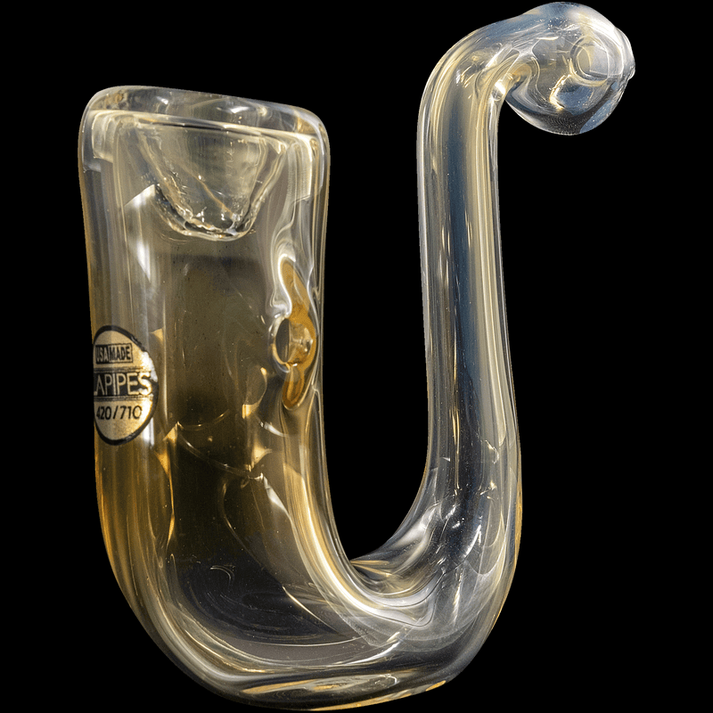 LA Pipes  Calabash Fumed Glass Sherlock LA Pipes