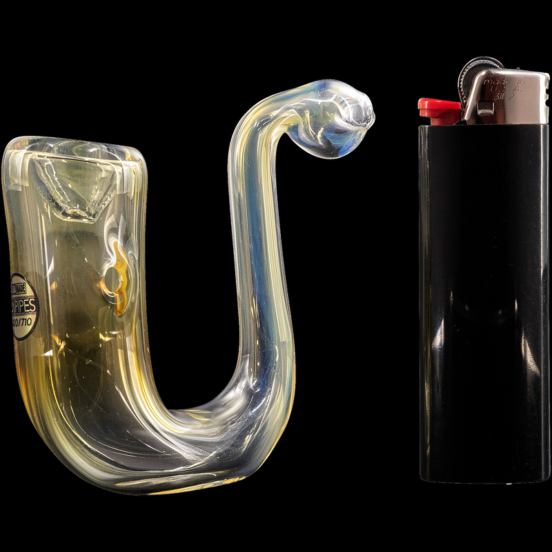 LA Pipes  Calabash Fumed Glass Sherlock LA Pipes