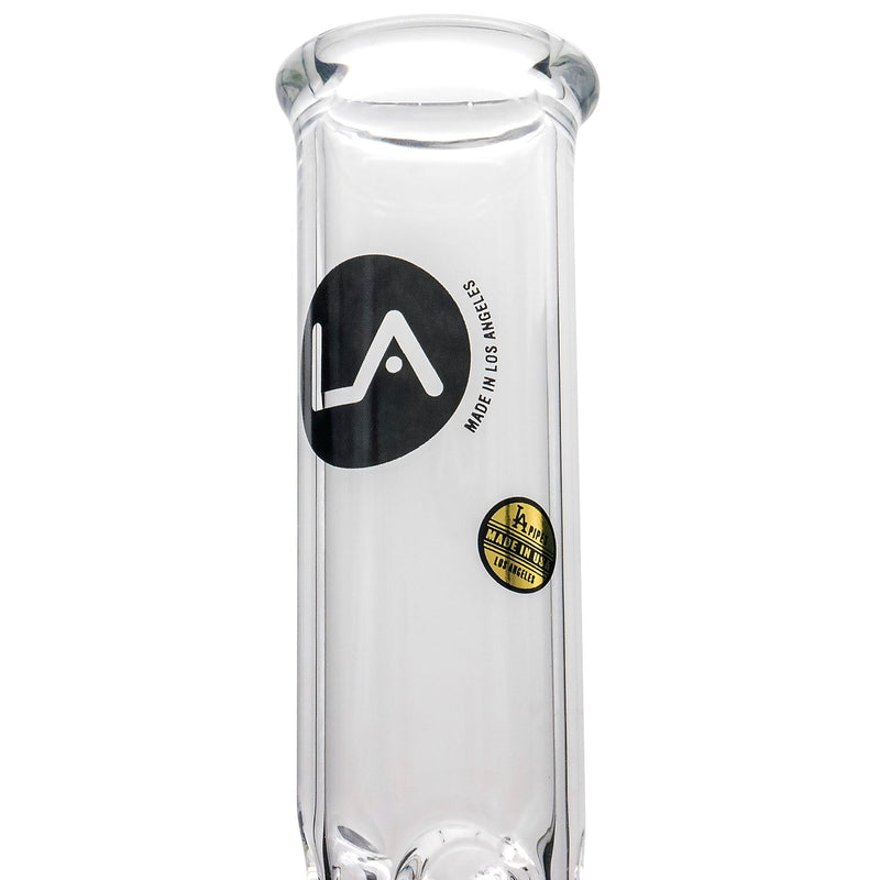 LA Pipes  Champ Single or Double Showerhead Perc Beaker Bong LA Pipes