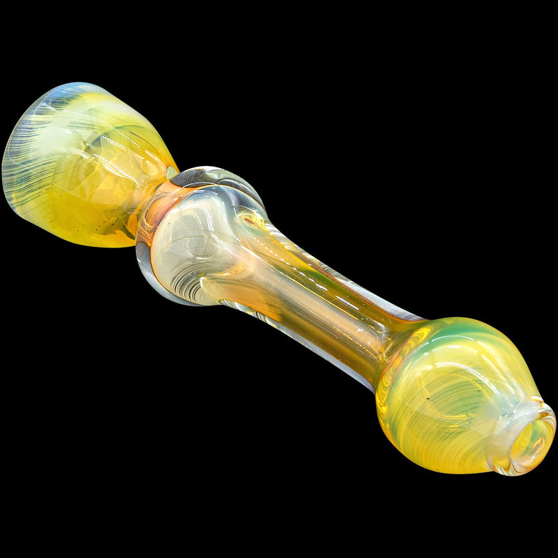 LA Pipes  Chill Fumes Silver Fumed Chillum LA Pipes