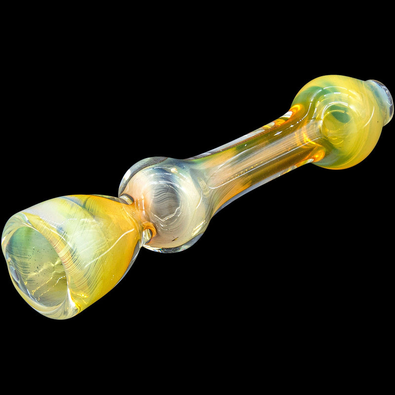 LA Pipes  Chill Fumes Silver Fumed Chillum LA Pipes