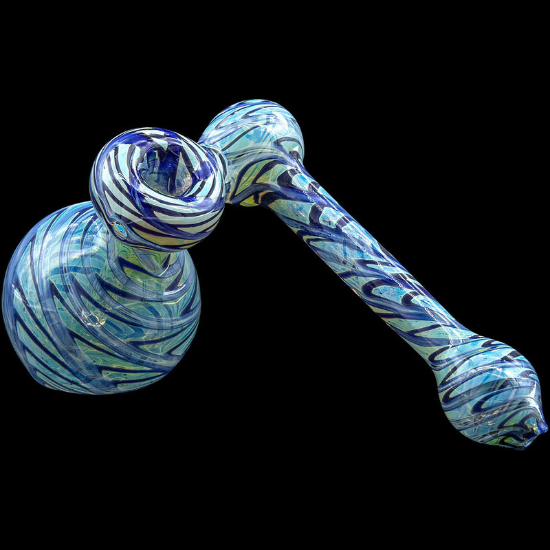 LA Pipes  Colored Sidecar Fumed Sidecar Bubbler Pipe (Various Colors) LA Pipes