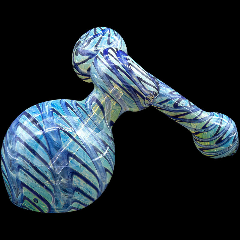 LA Pipes  Colored Sidecar Fumed Sidecar Bubbler Pipe (Various Colors) LA Pipes