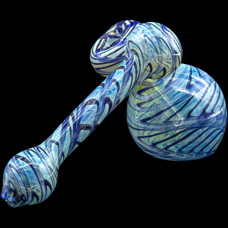 LA Pipes  Colored Sidecar Fumed Sidecar Bubbler Pipe (Various Colors) LA Pipes