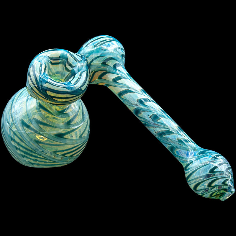 LA Pipes  Colored Sidecar Fumed Sidecar Bubbler Pipe (Various Colors) LA Pipes