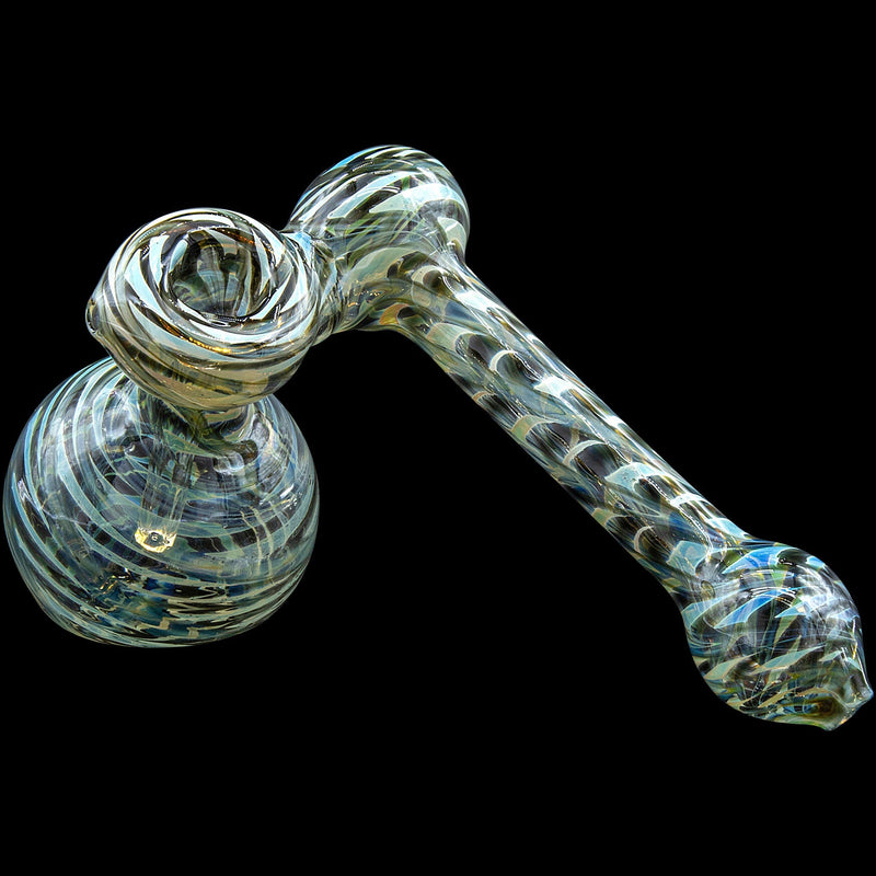 LA Pipes  Colored Sidecar Fumed Sidecar Bubbler Pipe (Various Colors) LA Pipes