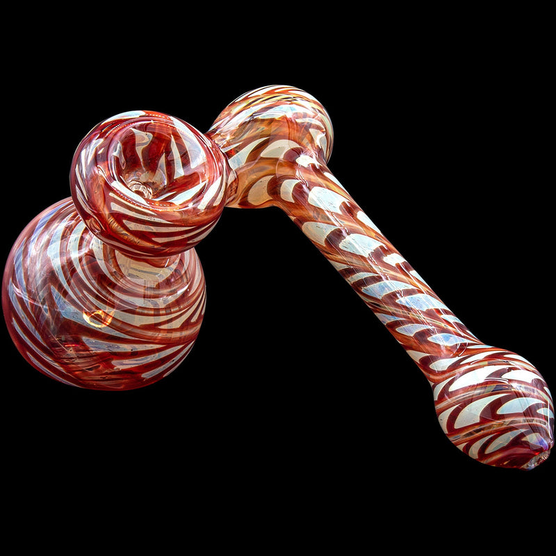 LA Pipes  Colored Sidecar Fumed Sidecar Bubbler Pipe (Various Colors) LA Pipes