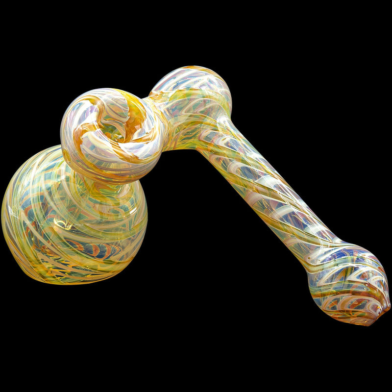 LA Pipes  Colored Sidecar Fumed Sidecar Bubbler Pipe (Various Colors) LA Pipes