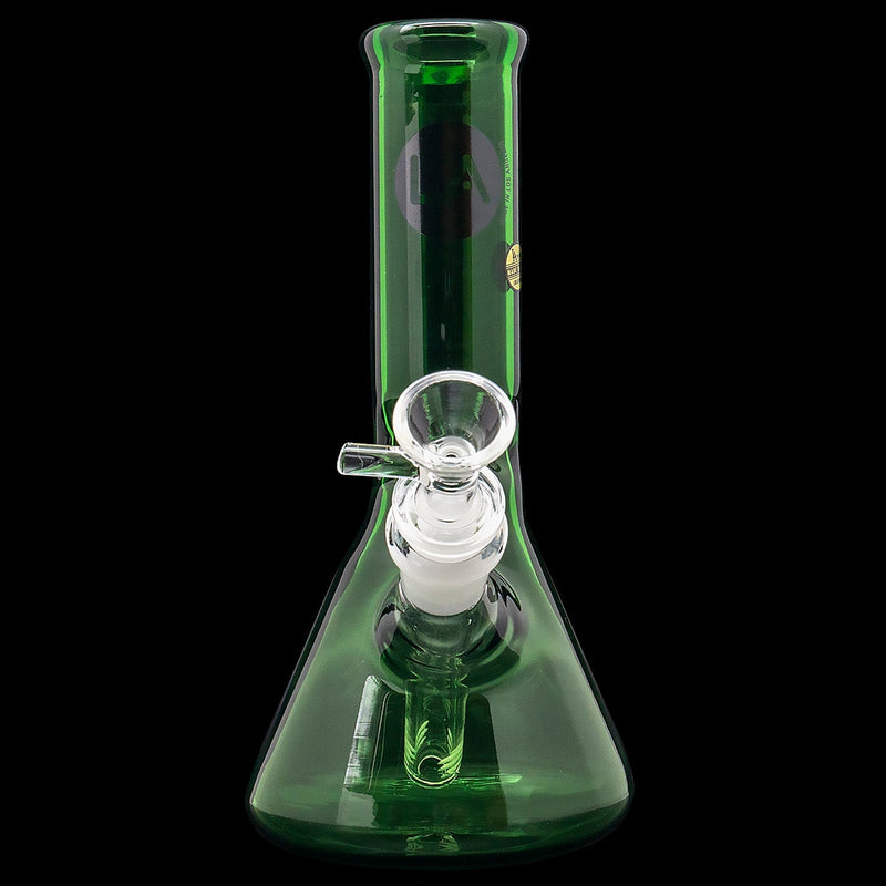 LA Pipes  Crown Jewel Emerald Green Beaker Bong LA Pipes