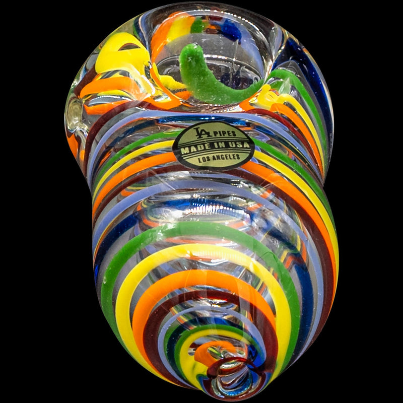 LA Pipes  Easter Egg Rainbow Swirl Heavy Egg-Shaped Pipe LA Pipes