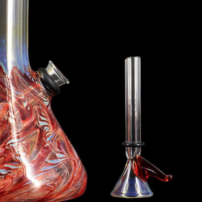 LA Pipes  Elemental Beaker 8 Classic Color Beaker Bong LA Pipes