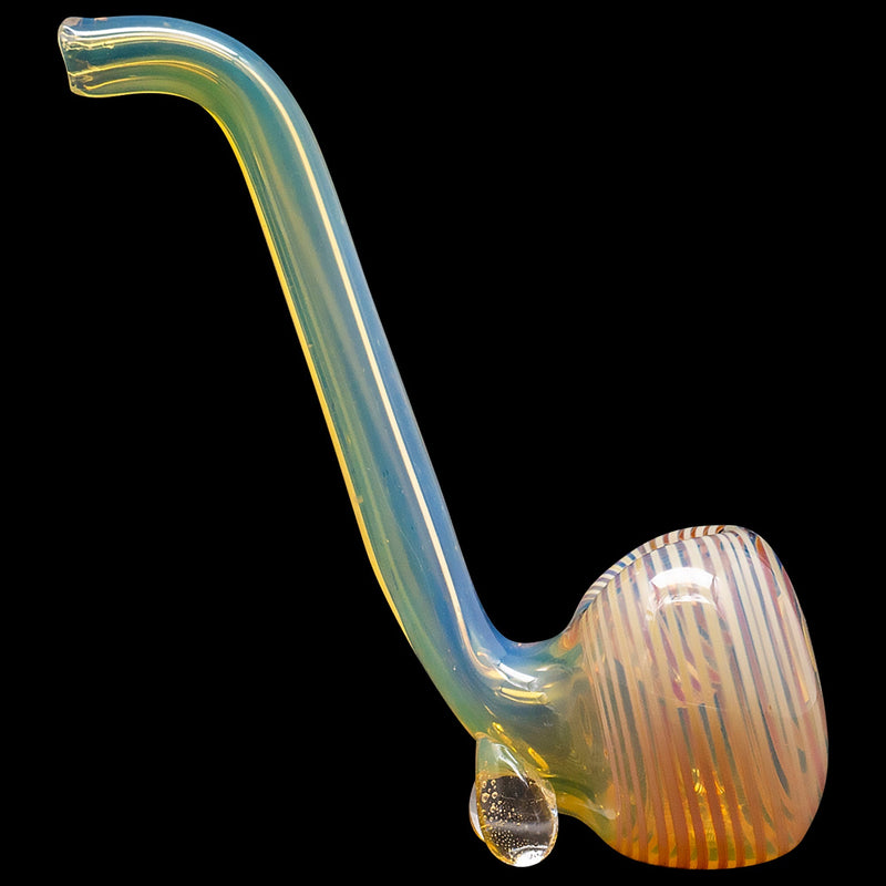 LA Pipes  Flaco Skinny Glass Sherlock Pipe LA Pipes