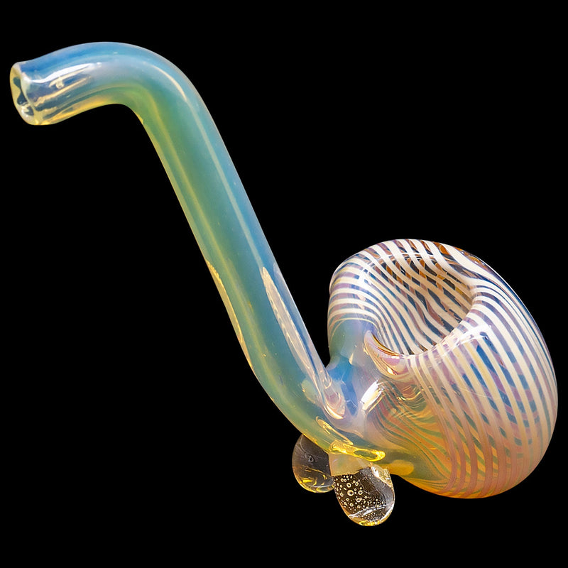 LA Pipes  Flaco Skinny Glass Sherlock Pipe LA Pipes