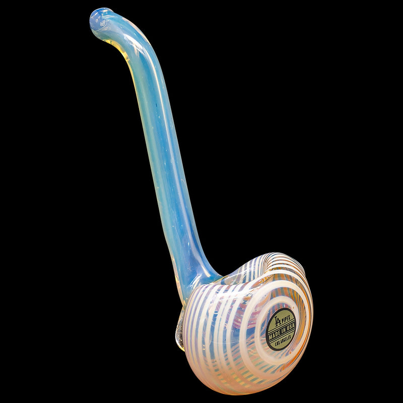 LA Pipes  Flaco Skinny Glass Sherlock Pipe LA Pipes