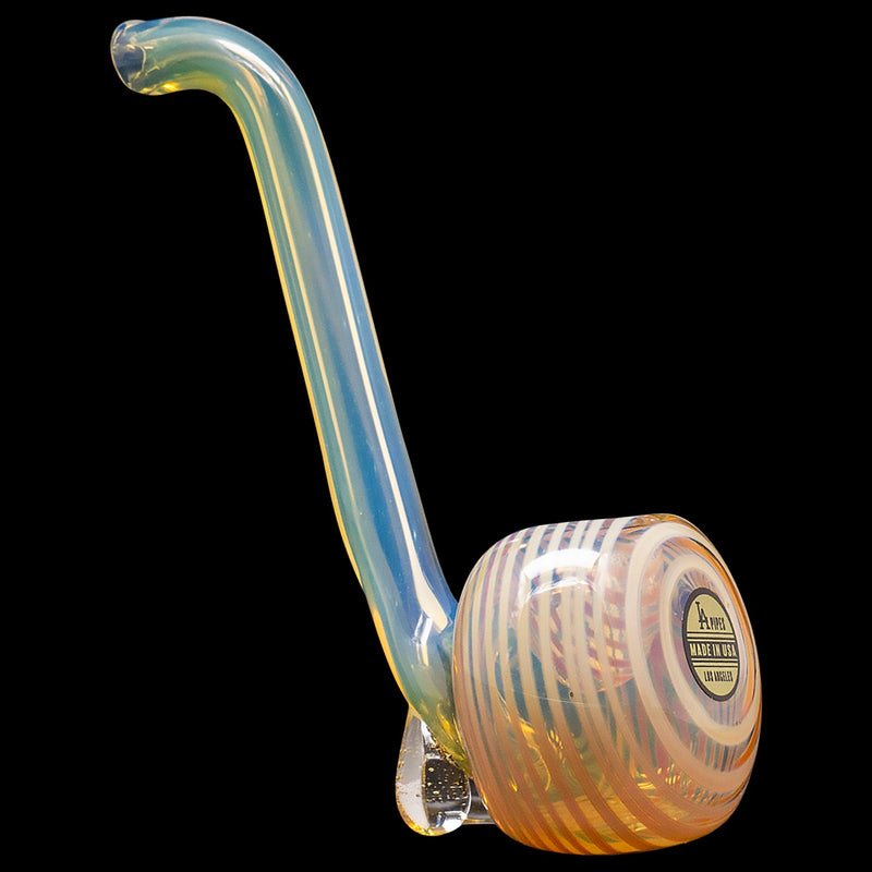 LA Pipes  Flaco Skinny Glass Sherlock Pipe LA Pipes