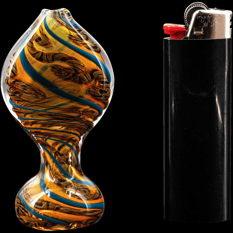 LA Pipes  Flat Belly Inside-Out Chillum LA Pipes