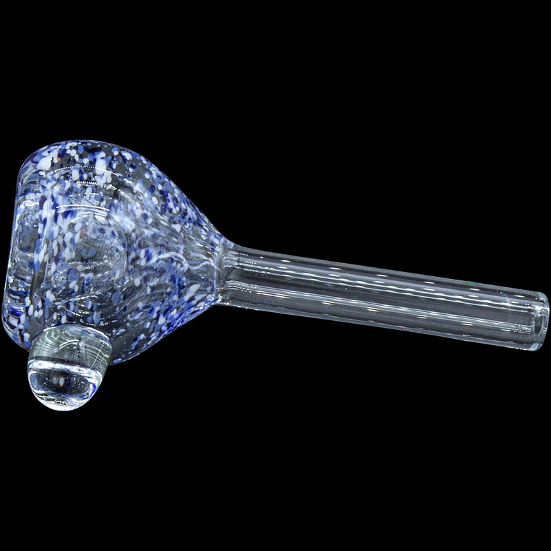 LA Pipes  Frit Bubble Bowl 9mm Pull-Stem Slide (Various Colors) LA Pipes