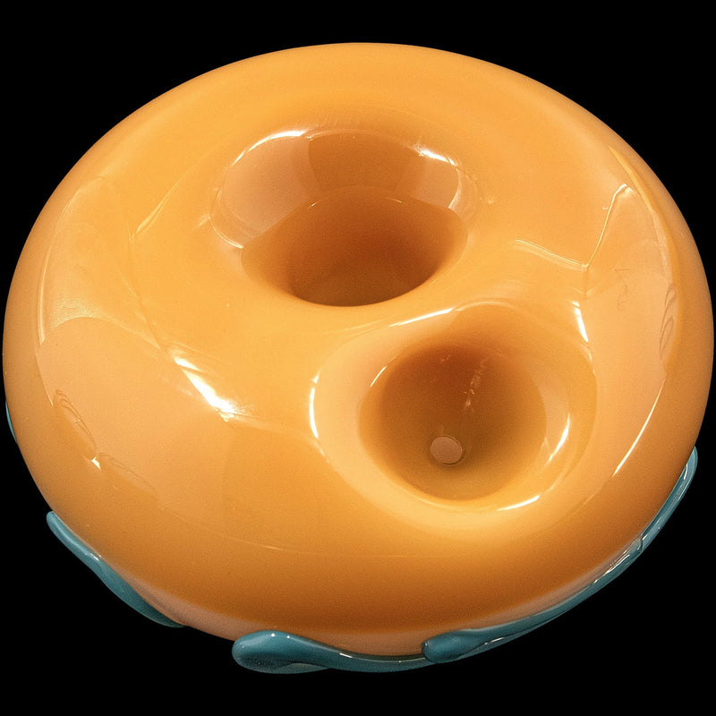 LA Pipes  Frosted Donut Glass Pipe LA Pipes