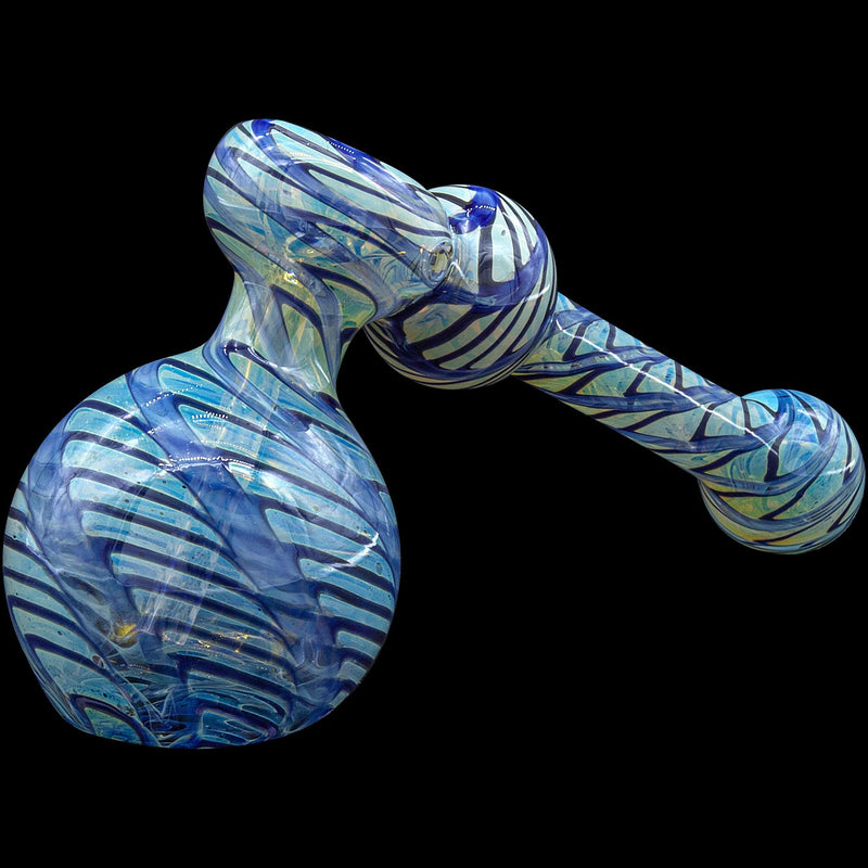 LA Pipes  Full Rake Fumed Hammer Bubbler Pipe (Various Colors) LA Pipes