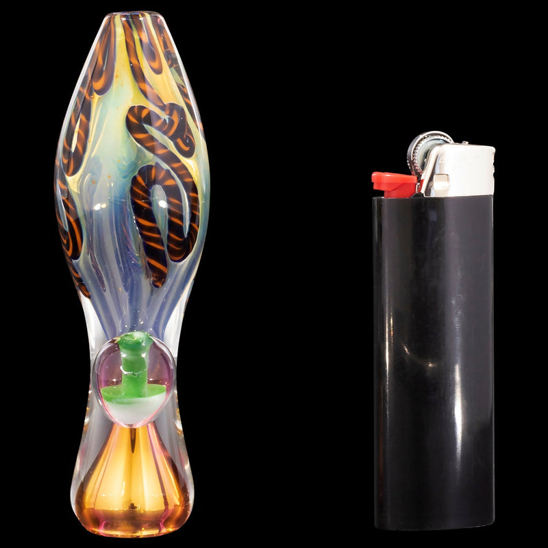 LA Pipes  Fun-Guy Glass Chillum LA Pipes