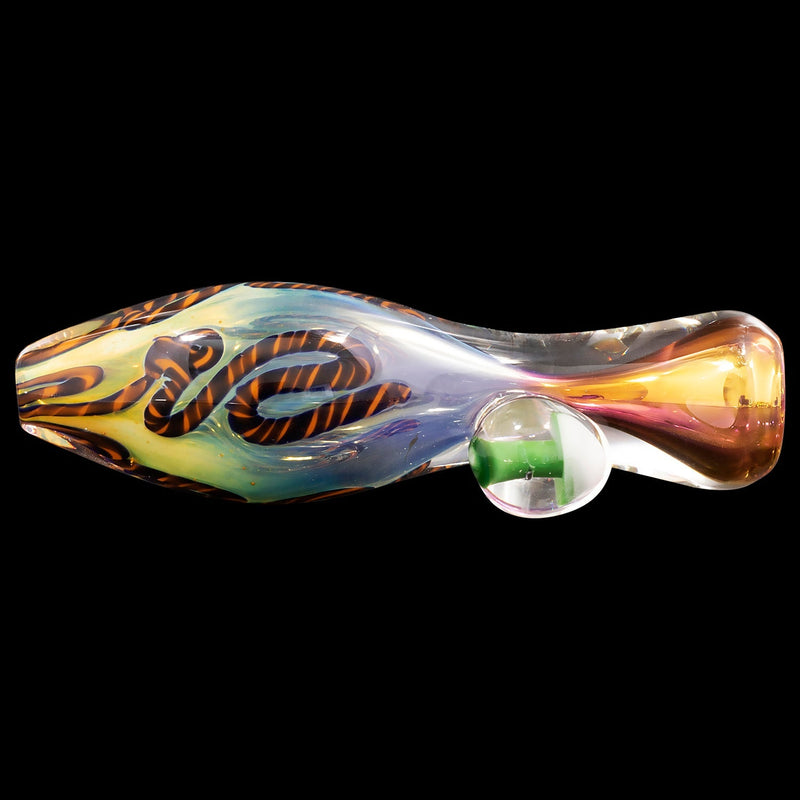 LA Pipes  Fun-Guy Glass Chillum LA Pipes