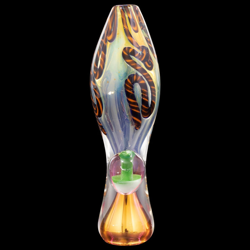 LA Pipes  Fun-Guy Glass Chillum LA Pipes