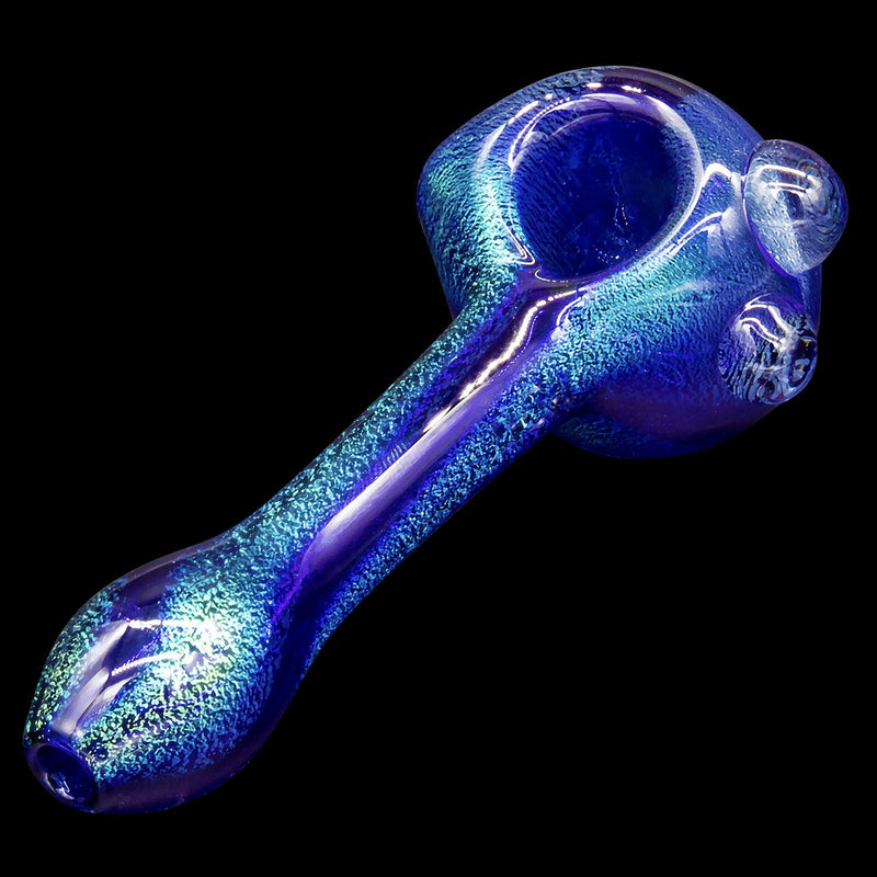 LA Pipes  Galactic Storm Full Dichro Spoon Hand Pipe LA Pipes