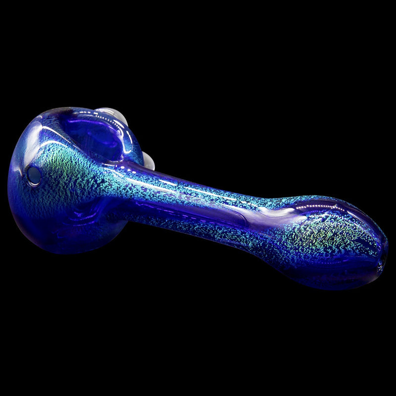 LA Pipes  Galactic Storm Full Dichro Spoon Hand Pipe LA Pipes