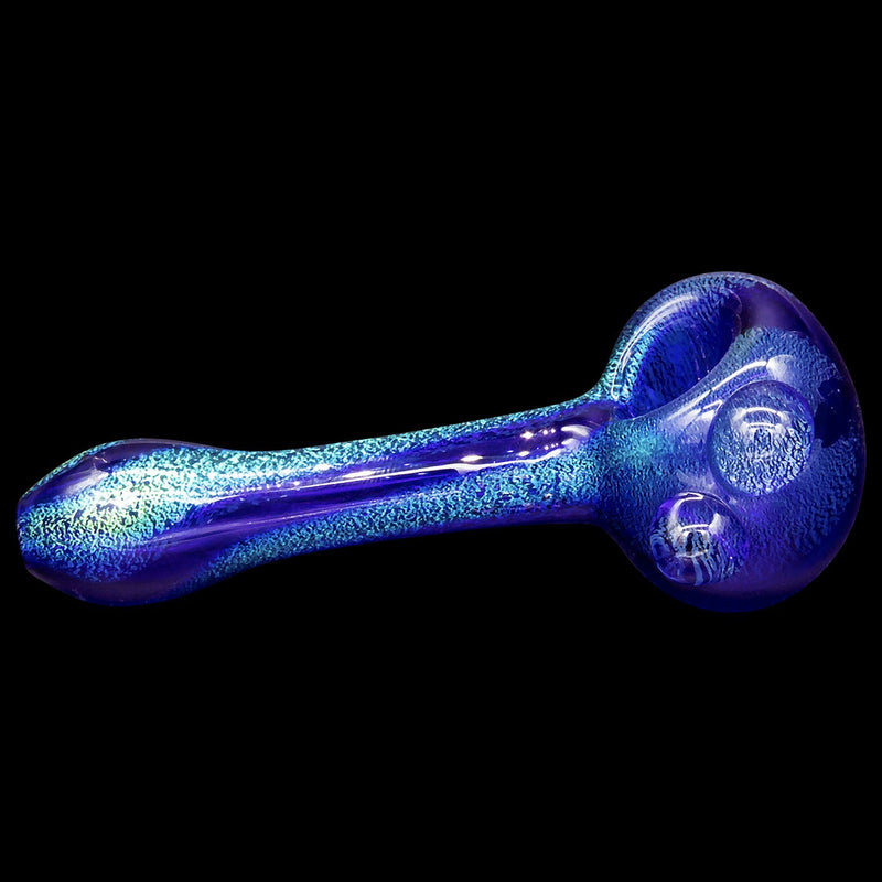 LA Pipes  Galactic Storm Full Dichro Spoon Hand Pipe LA Pipes